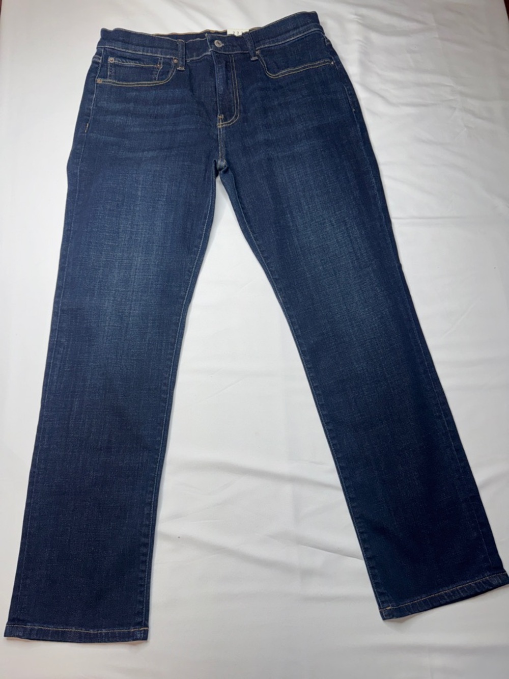NWT Lucky Brand 223 Straight Coolmax Dark Wash Jeans Men's 33x30